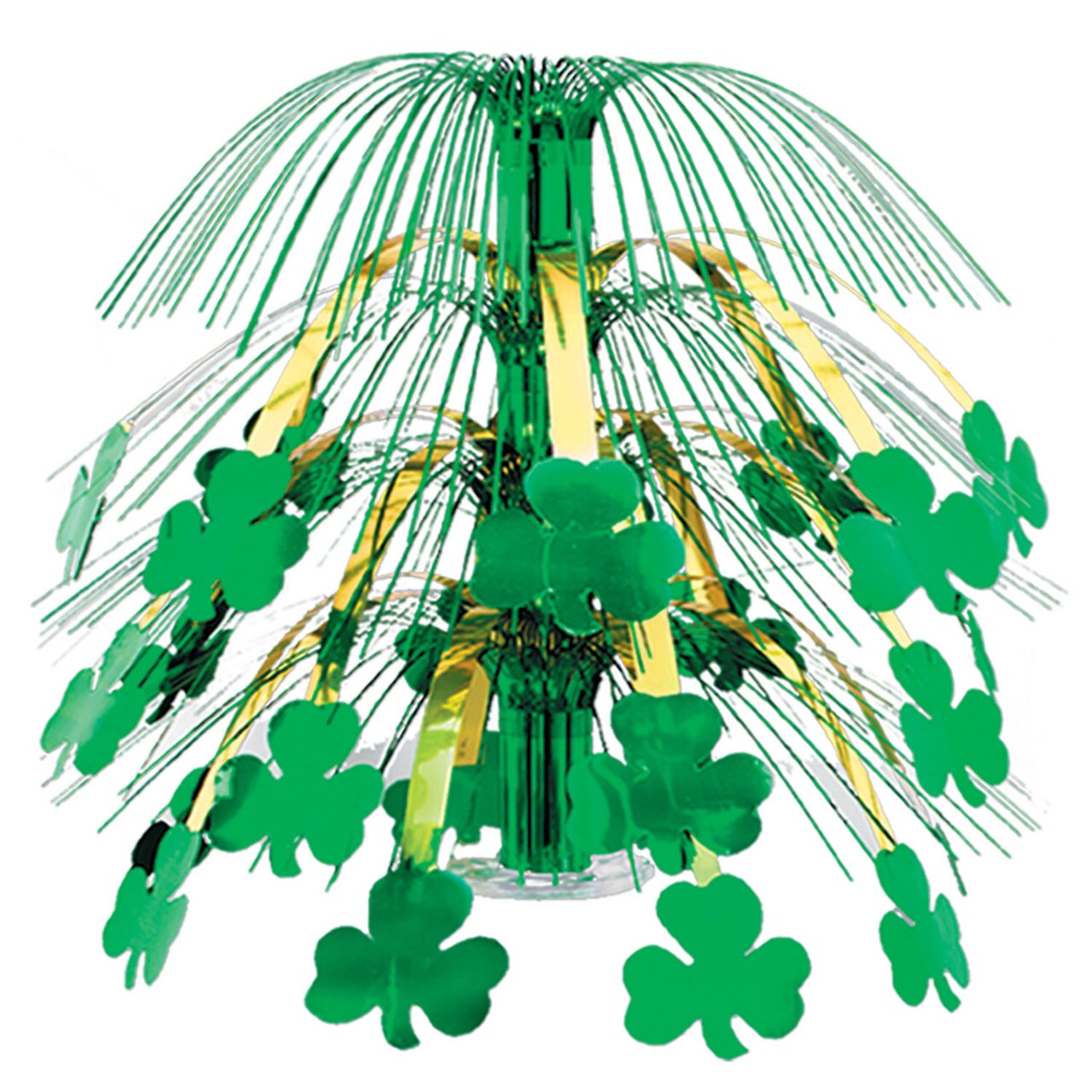 St. Patricks Theme - Shamrock Cascade Centerpiece - Pack of 6